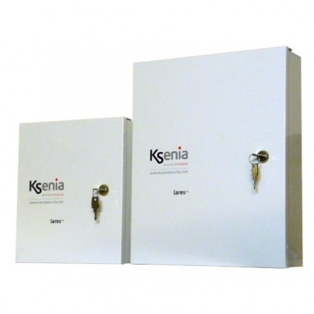 Contenitore metallico grande bianco Ksenia